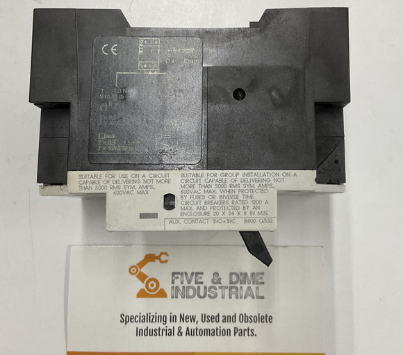 Siemens 3VU1300-1MM00 Circuit Breaker 10-16A