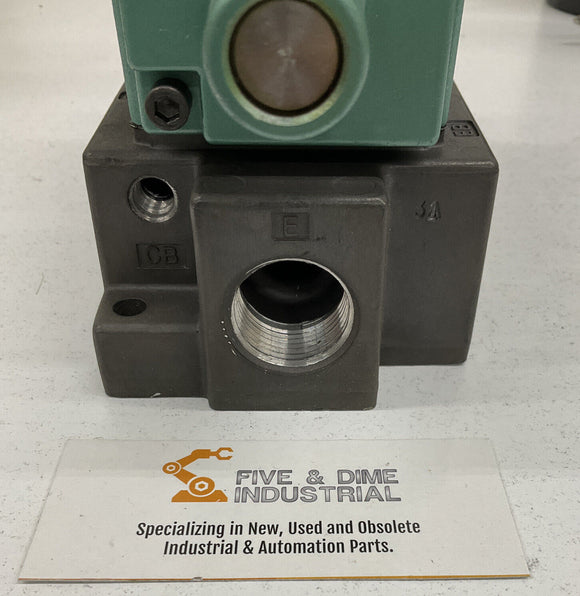 Numatics 554JJ431O000000 Air-Pilot Valve w/ Brace