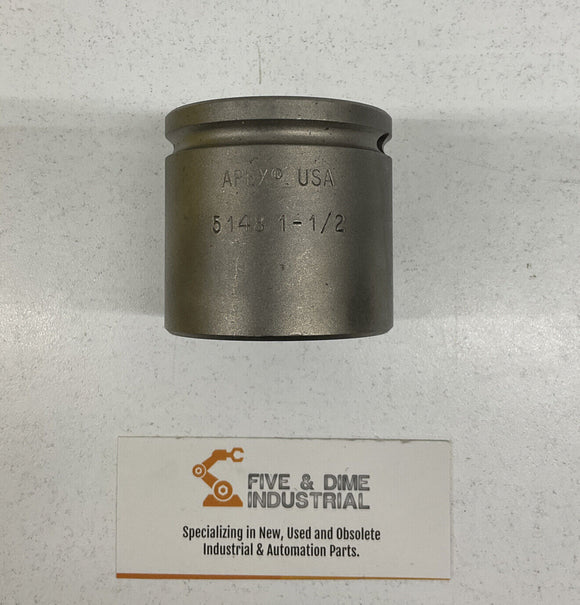 Apex 5148 1-1/2'' 6-Point Ind. Standard Socket 1/2'' Square Drive