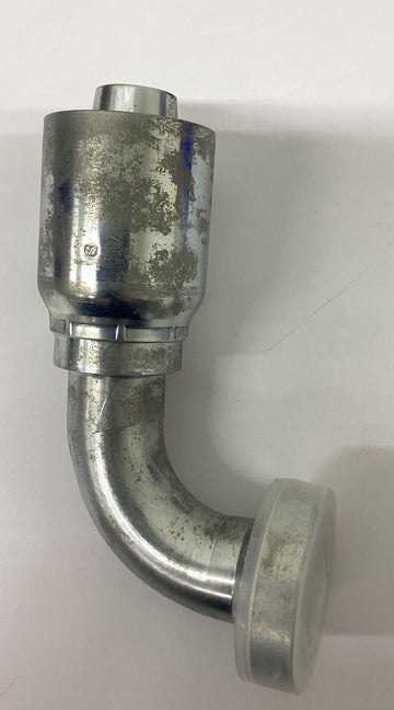 Parker 1XN77-24-20 Hydraulic Fitting 1-1/4" Hose X 1-1/2" Cat Elbow - 0