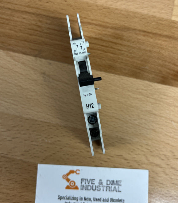 Allen Bradley 1489-ABH12 Series A  Auxiliary Switch