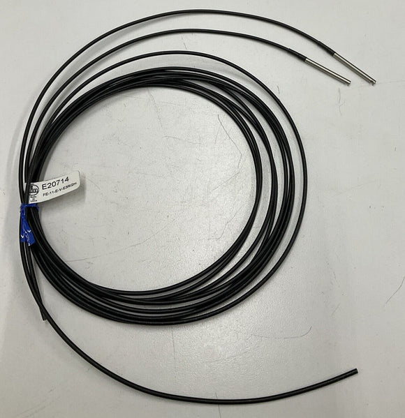 IFM Effector E20714  FE-11-E-V-E3R Fiber Optic Sensor 2 meters