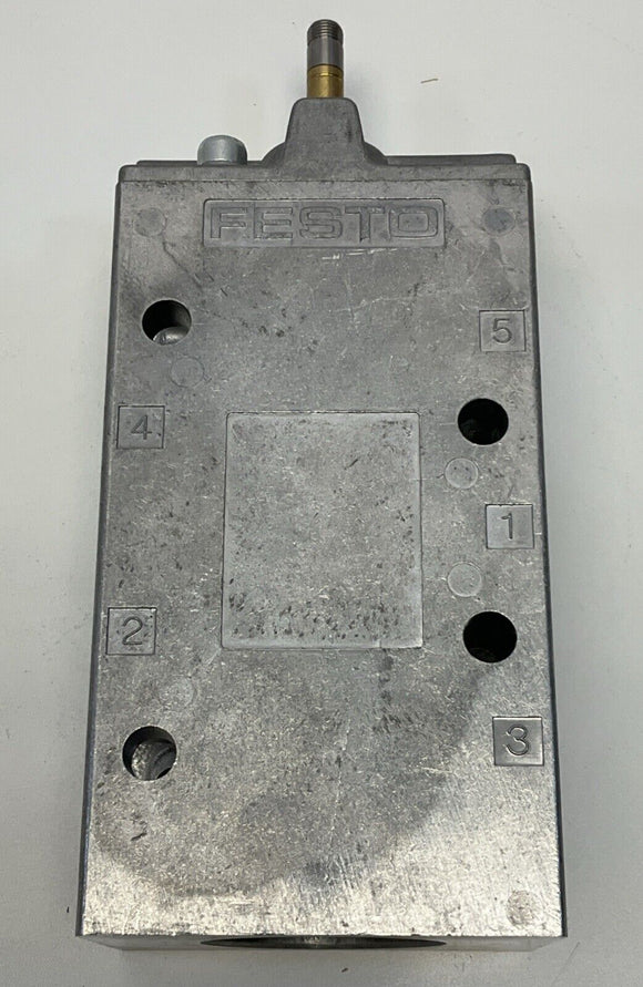 Festo MFH-5-1/2 Solenoid 5/2-way, Monostable Pneumatic Valve, G1/2 Ports 6420