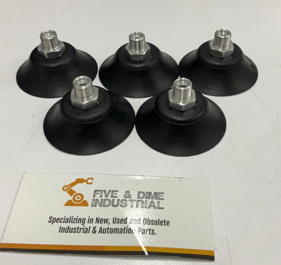 Schmalz PFYN-50-NBR-G 1/8" / 10.01.01.00147 Lot of 5 Suction Cups
