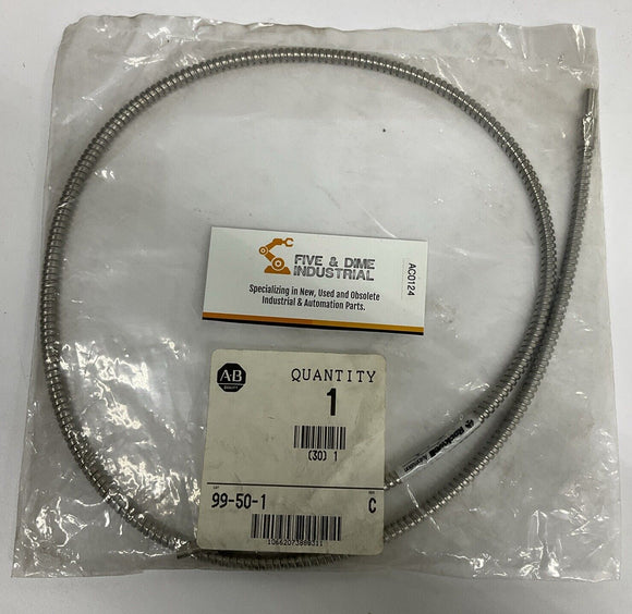 Allen Bradley 99-50-1 Ser. C 3 Ft. Glass Fiber Optic Cable