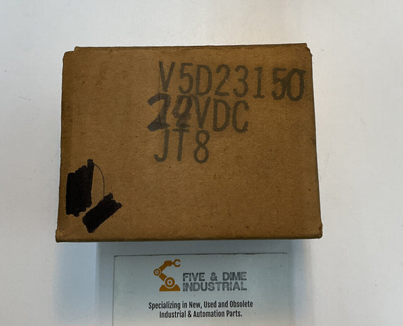 Honeywell Skinner V5D23150 3-Way Solenoid Valve 24 VDC 135 PSI 10HZ 1/8"