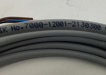 Murr 7000-12001-2130300 M12 Male 3-Pole Single End Cable 3M - 0