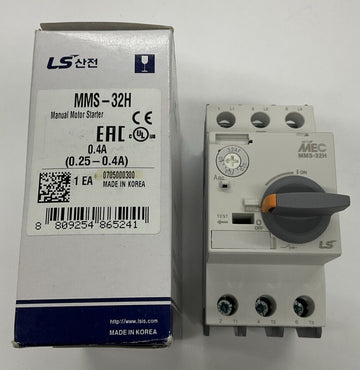 LS MMS-32H / MMS-32H-0.25-0.4A Manual Motor Starter 0.25-0.4A - 0