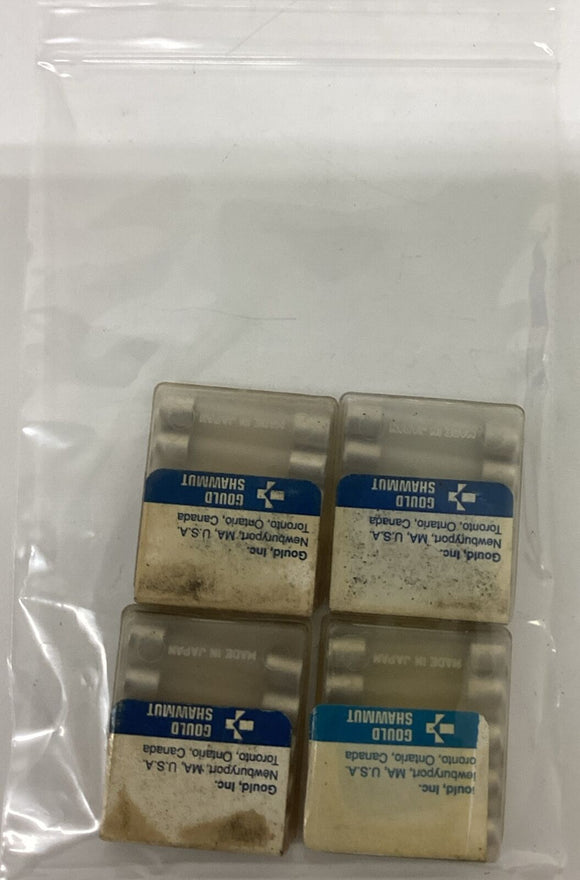 Gould Shawmut GGC7-1/2  Fast Acting Fuses 7.5A, 125/250V. Lot of 20