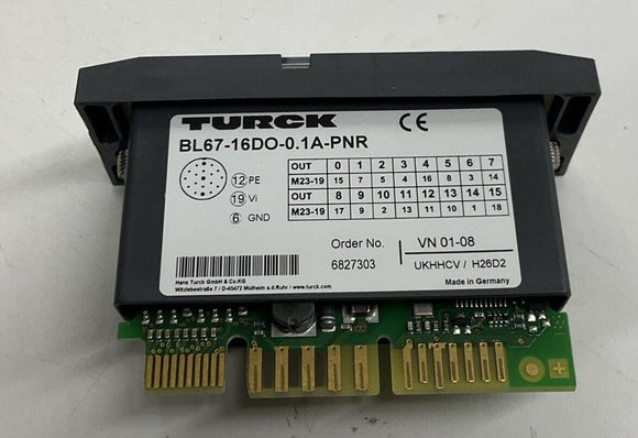 Turck BL67-16DO-0.1A-PNR Digital Output Module