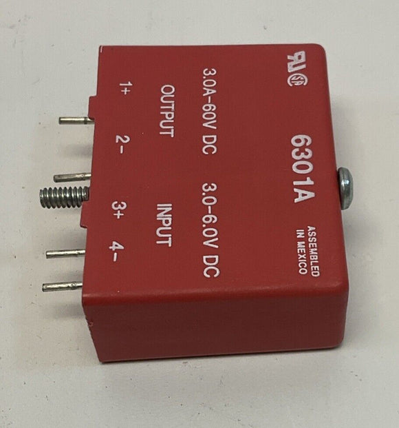 Crydom 6301A Relay DC Output 3.0-6.0VDC Input 3.0A-60VDC Output