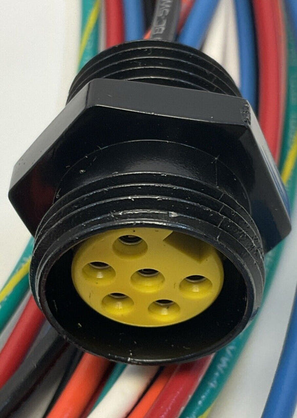 Brad Woodhead 1300130588 Mini Change Receptacle Cord 6P Female 2M