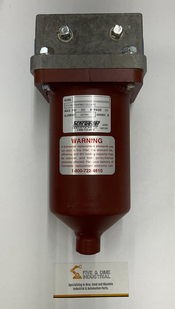Schroeder TF11AZ25HPMS12LG440 / 7624035 Return Filter Housing w/ Sensor - 0