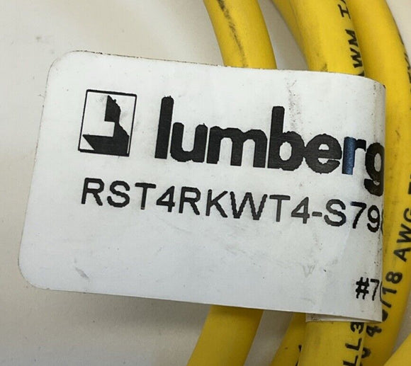 Lumberg RST4RKWT4-S798/2M Cable Cordset 4 Pin