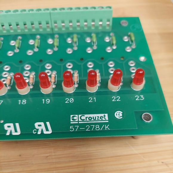 Crouzet Corp. 57-278 REV. K  Circuit Board PB-24SM