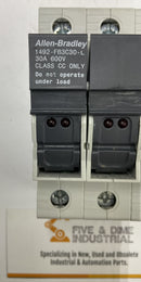 Allen Bradley 1492-FB3C-30-L 3-Pole Class CC Fuse Holder-2