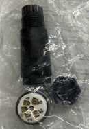 Mencom Min-5MPM-FW 7/8"-16 Male Straight 5-Pin Field Connector-5