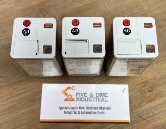 Allen Bradley 700-HAX3Z24-1-4 Relay 24 VDC 4A 250 VAC Lot of 3