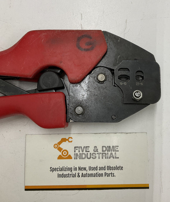 Molex 640010600F Cable Assembly Crimping Tool RHT-7000