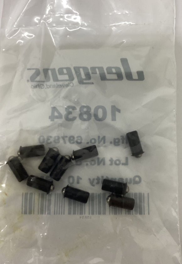 Jergens 10834 .250 OD Steel Press Fit Plunger 697830 10-Pack