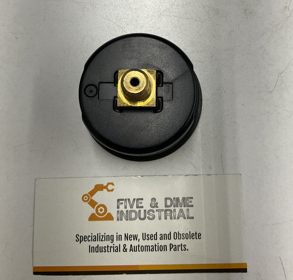 Noshok 20-110-15 2" Block ABS Case Gauge 0-15 PSI 1/8" NPT Rear