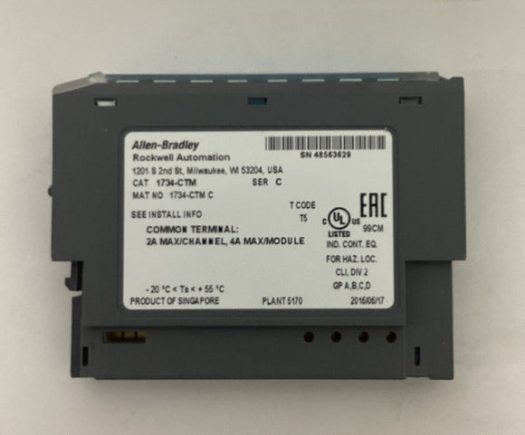 Allen Bradley 1734-CTM I/O Terminal Module