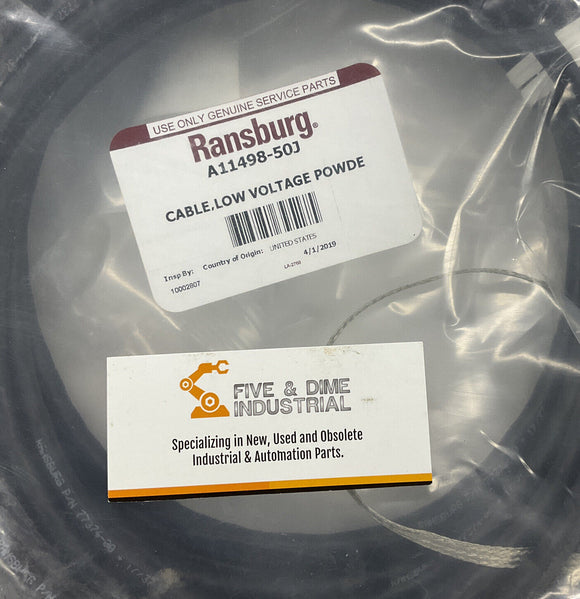 Ransburg A11498-50J Genuine Low Voltage Power Cable