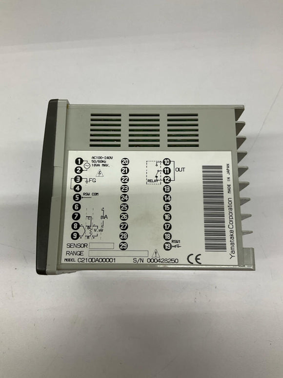 Honeywell Yamatake SDC21 / C210DA00001 Temperature Controller