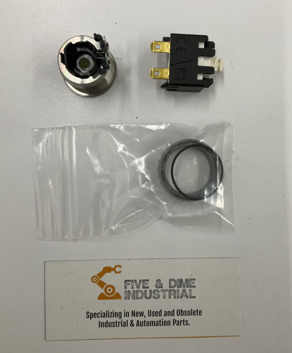 Schurter 1241.6834.1114000 Blue Illuminated Spst Switch 12A 250V