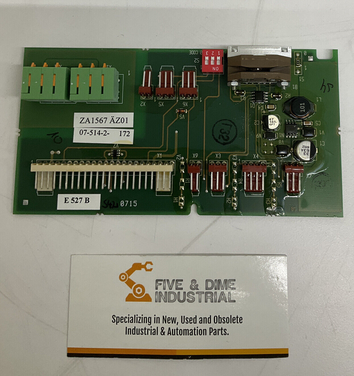 Tucker Emhart Optical Encoder Board E-527-B | Five and Dime Industrial LLC