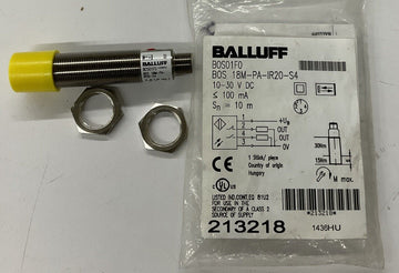 Balluff BOS 18M-PA-IR20-S4 Retroreflective Sensor B0S01F0 - 0