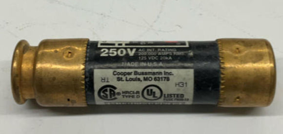 Bussman FRN-R-50 Fusetron Type D 50-Amp 250VAC Fuse