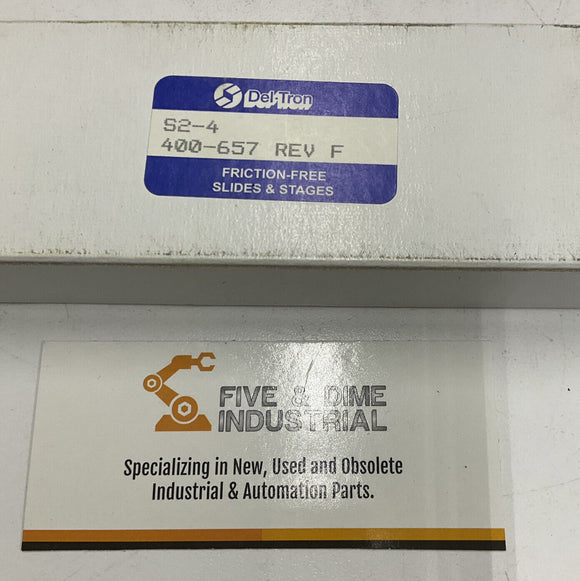 Del-Tron S2-4 400-657 6" Ball Bearing Slide 4" Travel