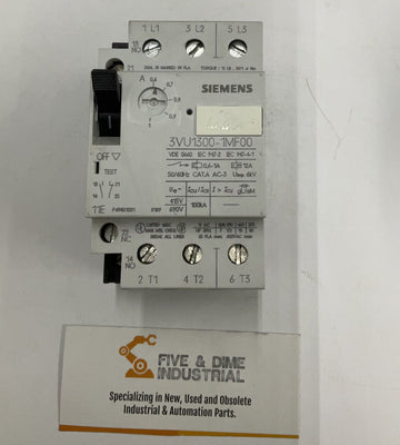 Siemens 3VU1300-1MF00 Circuit Breaker 0.6-1A