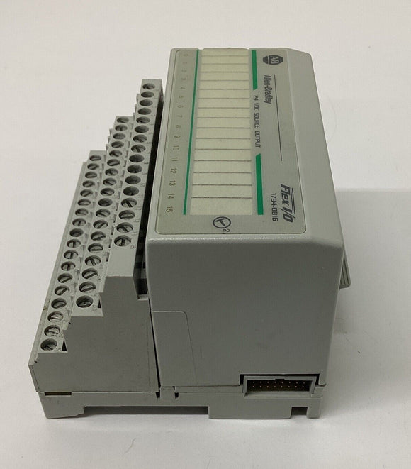 Allen Bradley 1794-OB16 Module w/ 1794-TB3 Base