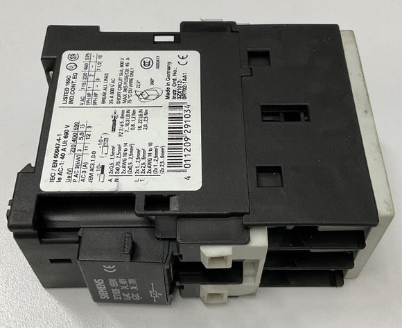 Siemens 3ZT1926-1BB00 Motor Started and Varistor 60947-4-1