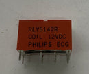 Philips ecg rly5142r dpdt  2A Coil 12 VDC Relay-3