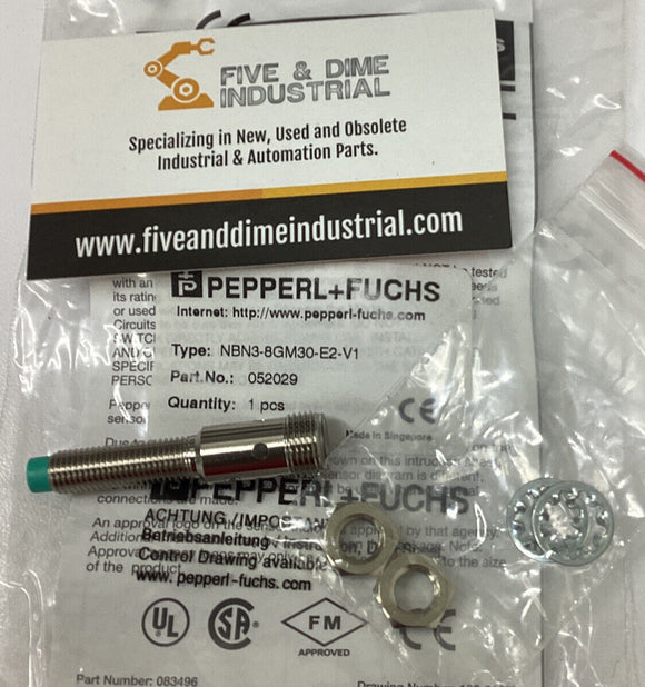 Pepperl Fuchs 052029 / NBN3-8GM30-E2V1 Proximity Sensor