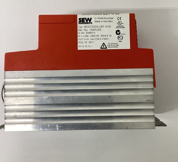 SEW Eurodrive  MC07A004-2B1-4-00 / 8269513  Movitrac Drive