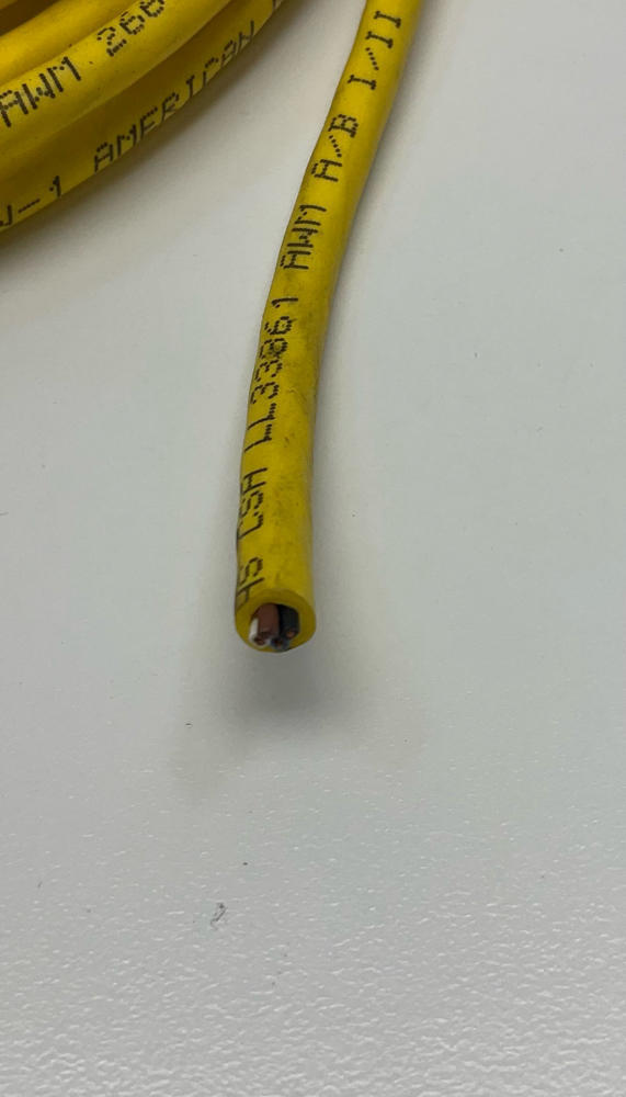 Lumberg RKWT-4-633/5M M12, 4-Wire 90° Female Single End Cable 5-Meters