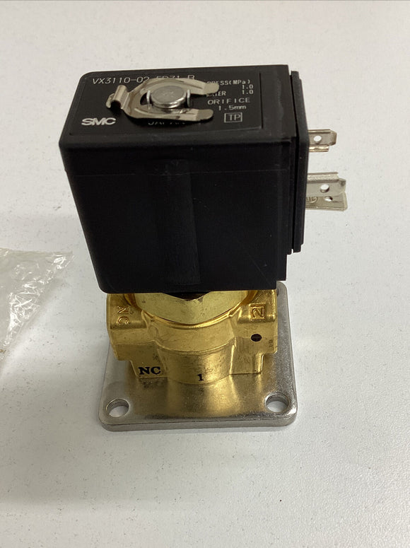 SMC VX3110-02-5DZ1-B 3-Way 24 Vdc Solenoid Valve