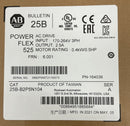 Allen Bradley 25B-B2P5N104 Power-Flex 252 AC Drive 0.4kW 0.5 HP-6