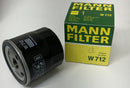 Mann Filter W712 Oil/Lube Filter Oem-5
