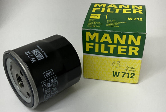 Mann Filter W712 Oil/Lube Filter Oem