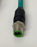 Murr 7700-51101-S4X1000 Male M12 x RJ45 Male Gigabit Cable 10M-3