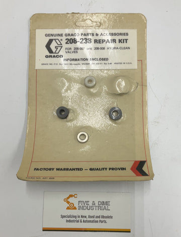 Graco 208-238 Repair Kit For Hydra Clean Valves