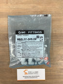 SMC KQ2L07-34S-X2 Male Elbow  Lot of 10-1