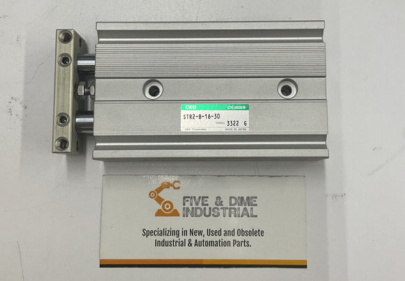CKD STR2-B-16-30 Twin Rod Pneumatic Cylinder 16mm Bore 30mm Stroke