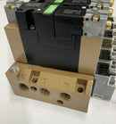 CKD M4L280-06-6-510000 6-Bank 24VDC Solenoid Valve Manifold 4L219-8
