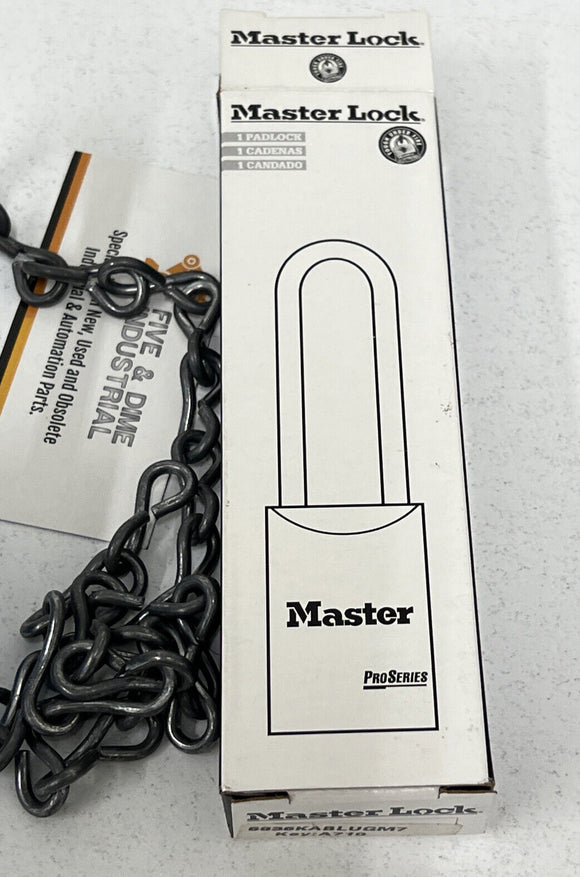 MasterLock 6836 Pro Series High Visibility Padlock Requires A710 Keys